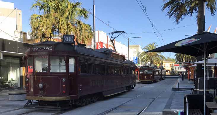 Yarra Trams Class W Restaurant car 935 & 964